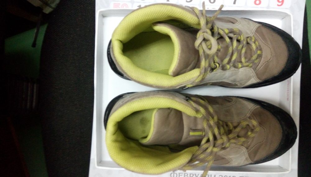 Туристически обувки Quechua forclaz 50 jr 13 beige oxylane