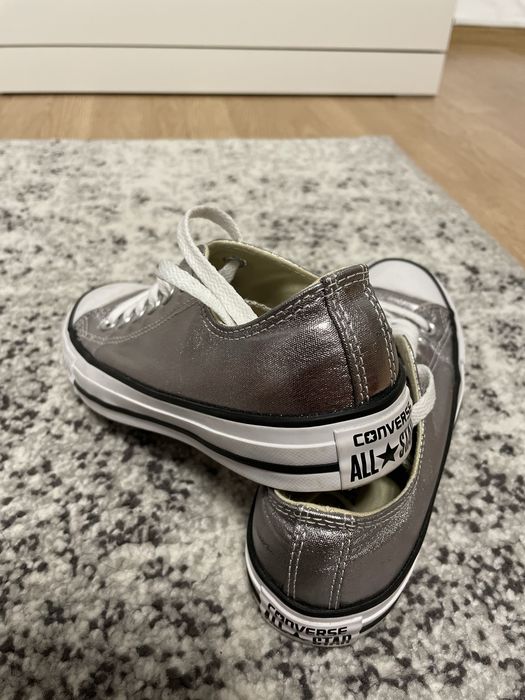Tenisi Converse argintii