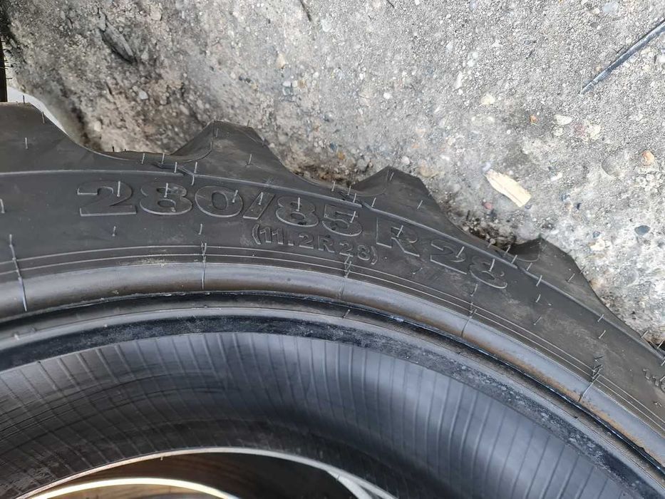 Anvelope noi OZKA 280/85R28 cauciucuri pentru tractor radiale 11.2R28