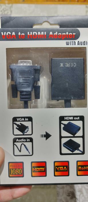 Продам адаптер VGA HDMI