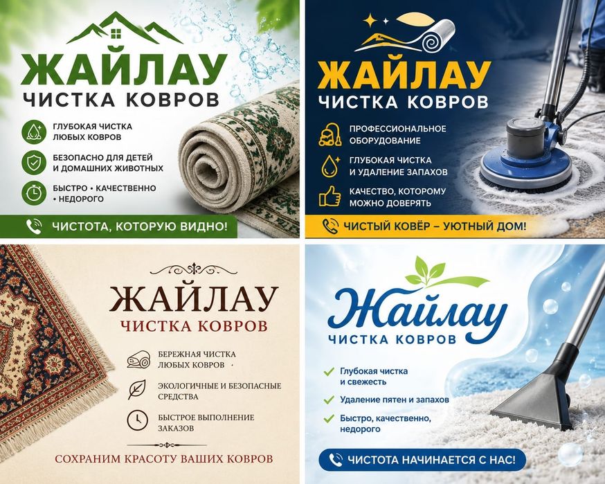 4.Стирка ковров. Кілем жуу. Достава бар.