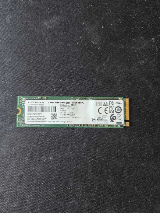 SSD PCIe (NVMe) - 128Gb Lite-On Technology Corp