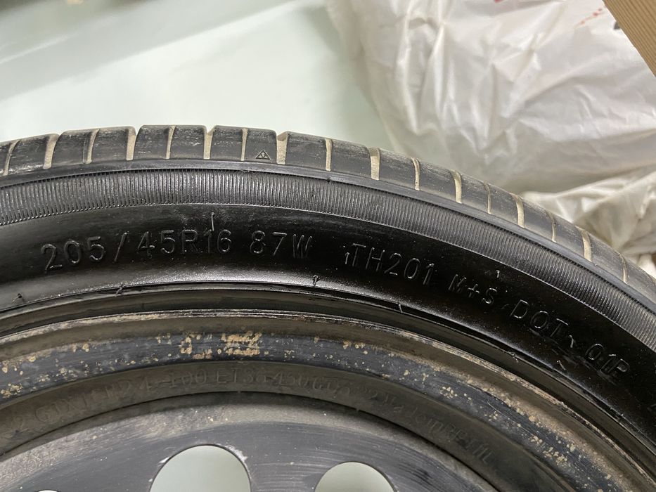 Комплект с дисками 4шт