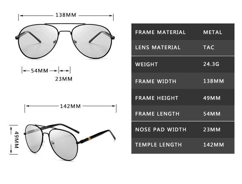 Класически модел слънчеви очила стил Aviator, поляризация