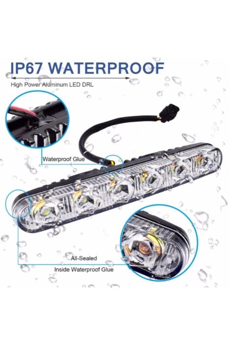 LED дневни светлини с функция мигач