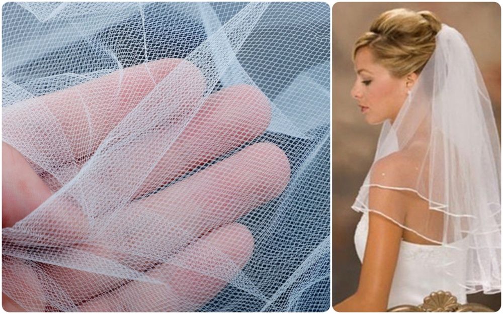 VOAL MIREASA alb cu piaptan 2026 scurt / mediu CALITATE