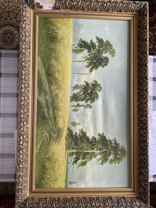 Картина Шишкина “Рожь”