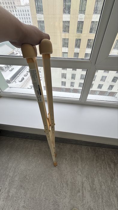 Продам деревянные костыли