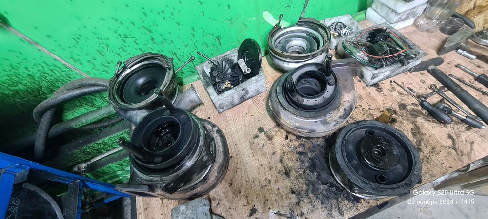 Ремонт, диагностика турбин.