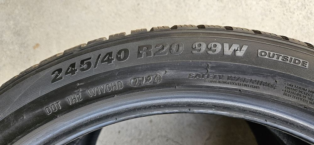 275/35/20 и 245/40/20  зимни гуми Bmw g11 g12