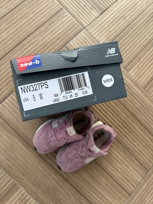 Оригинални детски маратонки New Balance 327, 25 номер