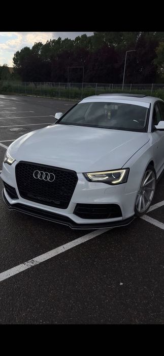Lip - Prelungire  Bara Fata Model Maxton Audi A5 B8 S Line