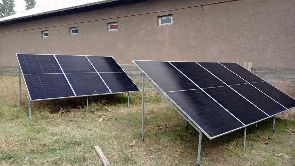 Quyosh panel podkluch ustanovka - установка солнечных панелей