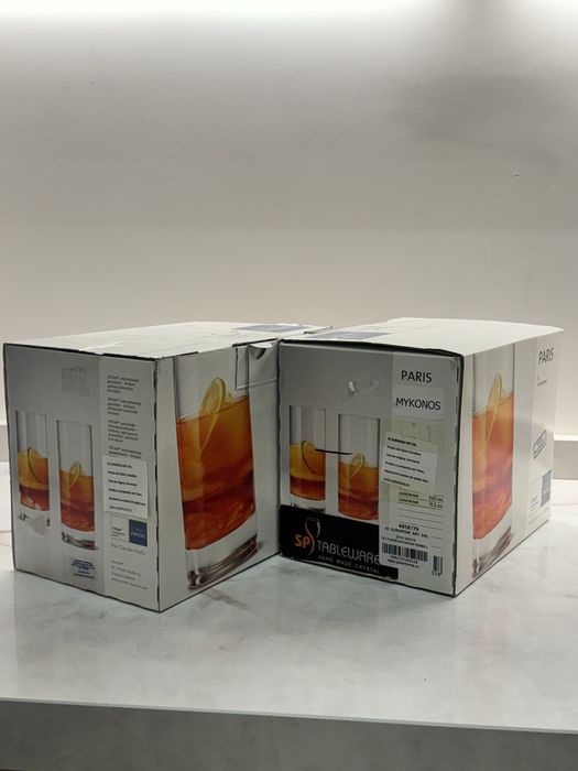 Pahare long drinks din cristal