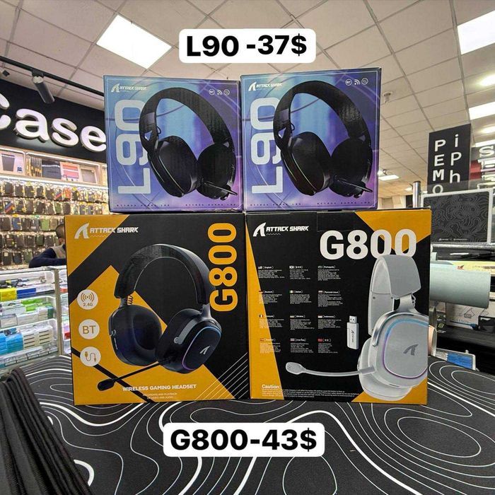 a28electronics предлагает - наушники Attack Shark в ассортименте