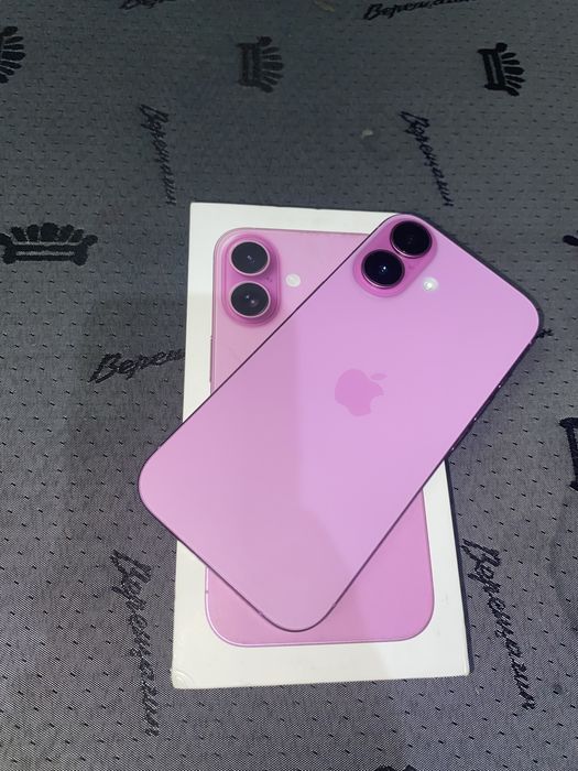 Айфон 16 256гб розовый