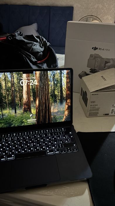 MacBook air m2 озу 8  256гб