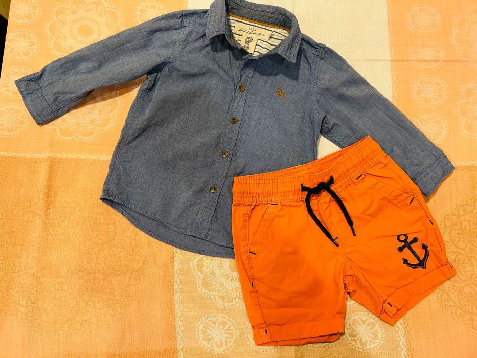 Голям лот дрехи за момче 80-98 см (9 мес. – 3 год.) – H&M, Lupilu, Hot Wheels, X-Mail