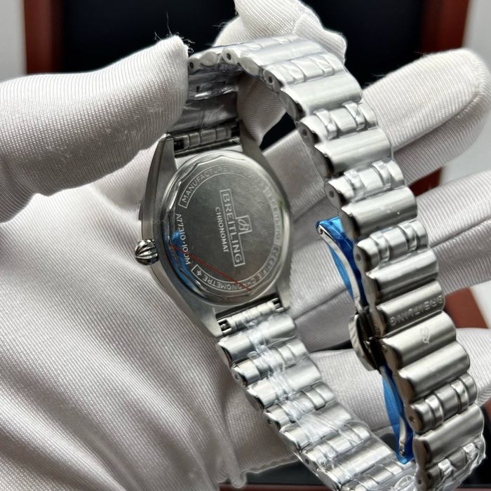 breitling chronomat black dial 36,mm lady