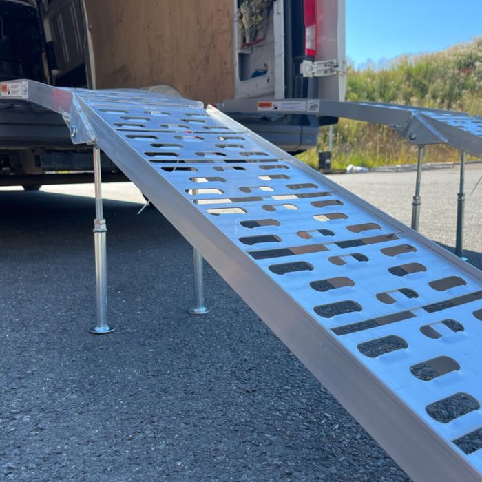 Сгъваеми алуминиеви рампи