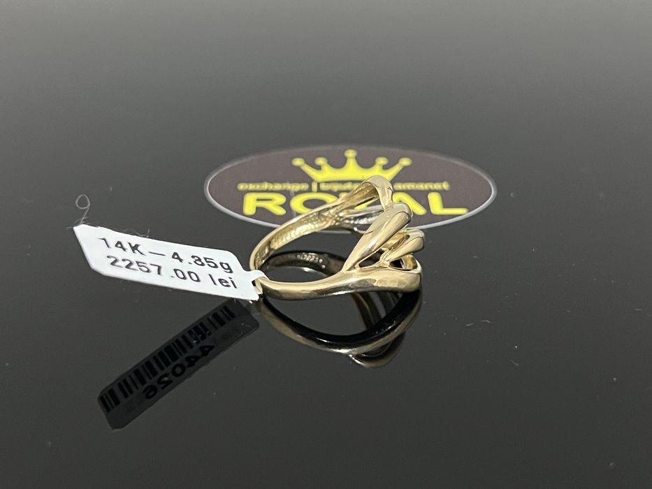 Bijuteria Royal CB : Inel dama aur 14K 585   4,35 grame