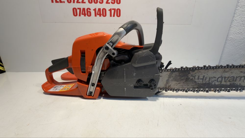 Hisqvarna 545 Mark II drujba taiat lemn padure bustean stihl dolmar