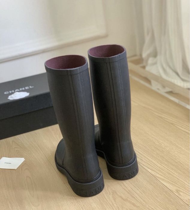 Cizme Chanel Rubber premium pe comanda