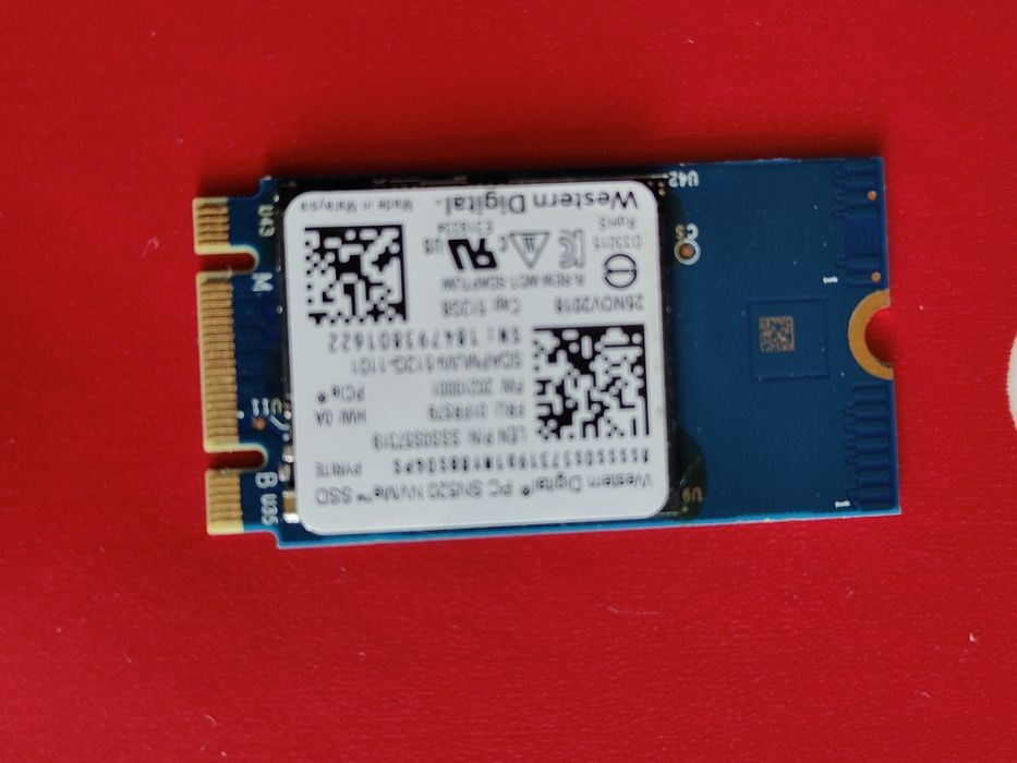 SSD Western Digital PC SN520 NVMe, capacitate 512 GB