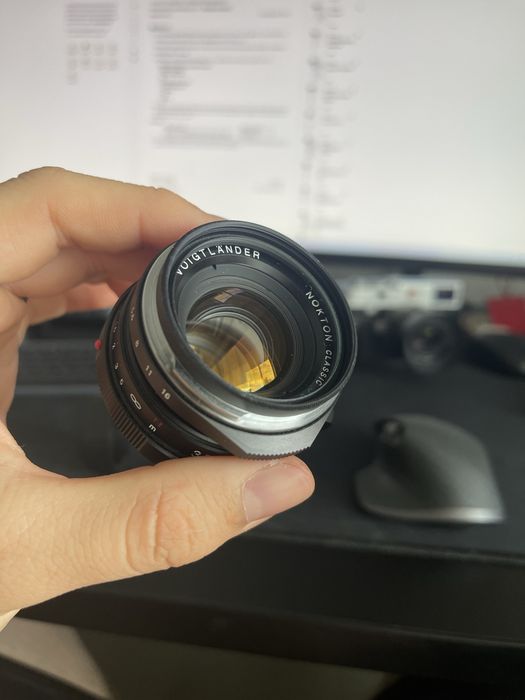 Voigtlander Nokton Classic 35mm f1.4 II SC - montura Leica M
