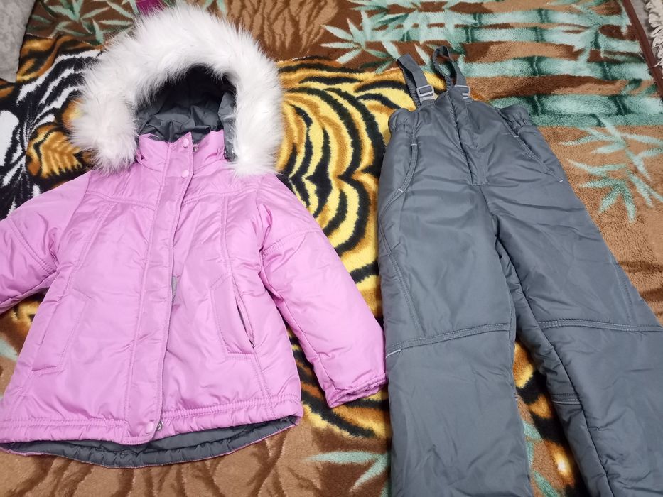 Зимний детский костюм