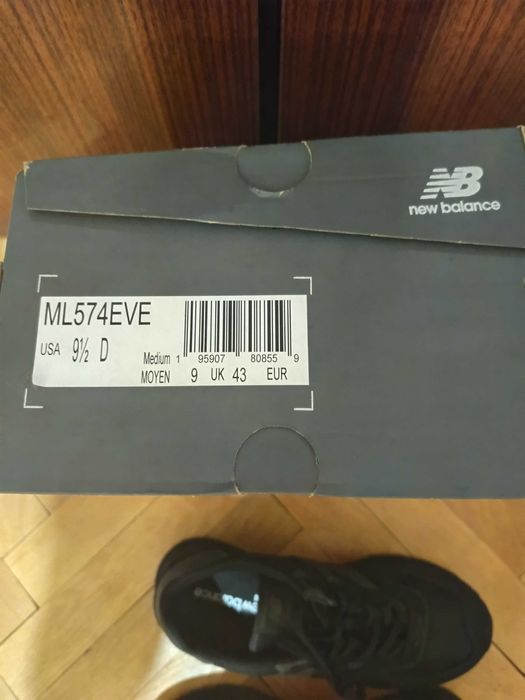 New Balance 574 Black