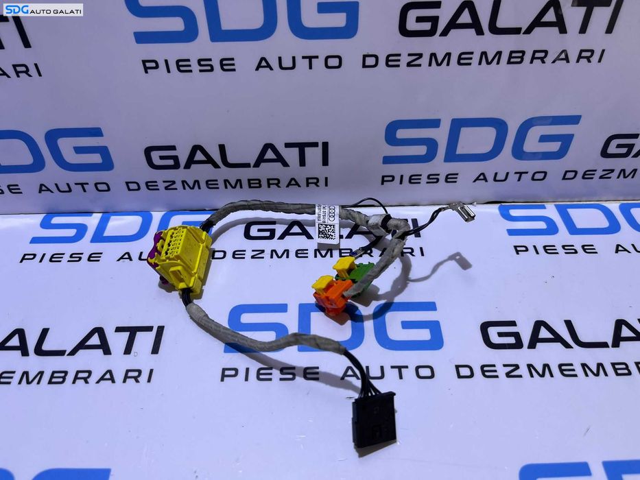 Cablaj Instalatie Electrica Airbag Volan Multifunctional cu Comenzi Audi A4 B7 2005 - 2008 Cod 4F0971589A [B4001]