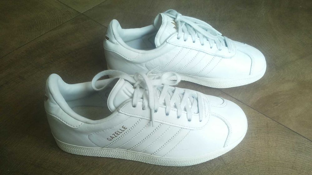 Adidas GAZELLE Leather Womens Shoes Размер EUR 36 2/3 дамски маратонки естествена кожа 414-14-S