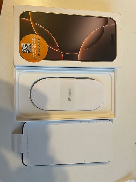 Vând Iphone16 pro max 100% baterie