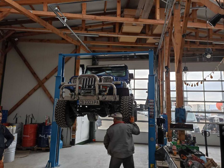 Подемник 4.0т с Горна Синхронизация, С ПОДАРЪК ГАЙКОВЪРТ 1500Nm