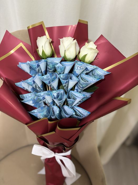 Денежные букеты подарки