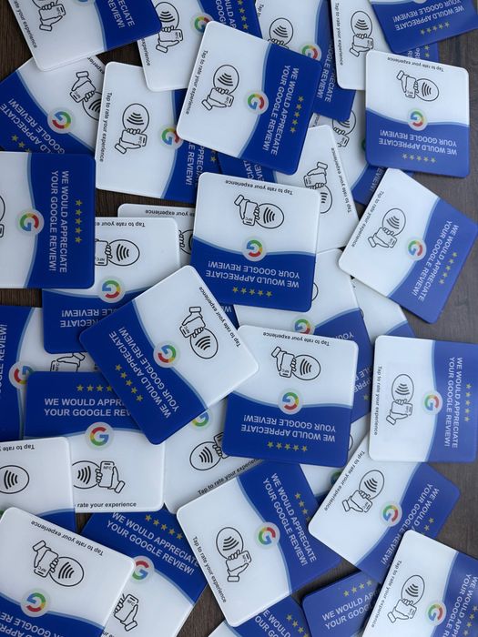 Повече Google Отзиви за Секунди! Smart NFC Карта за Бизнеса