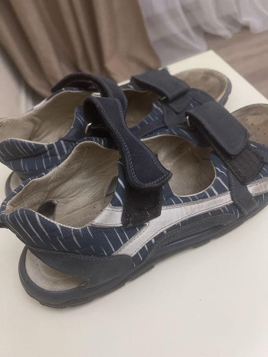 Сандалии детские для мальчика кожаные