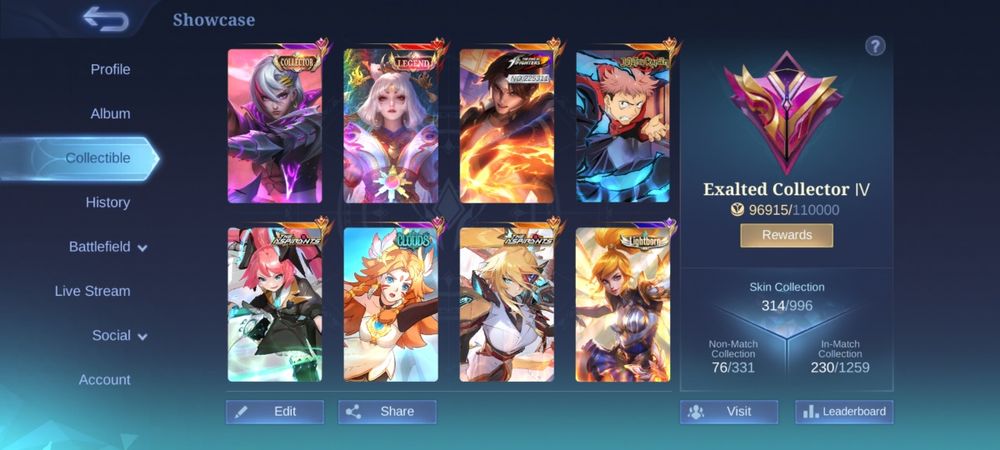 Mobile legends аккаунт