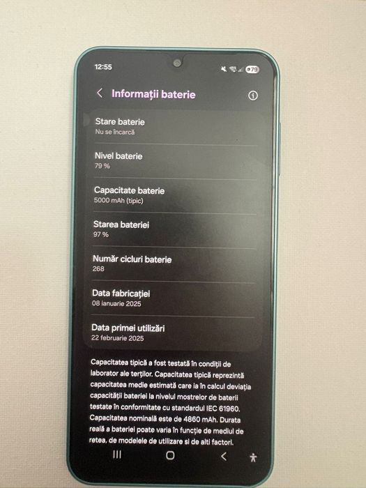 Vând Samsung galaxy A 16 5G.