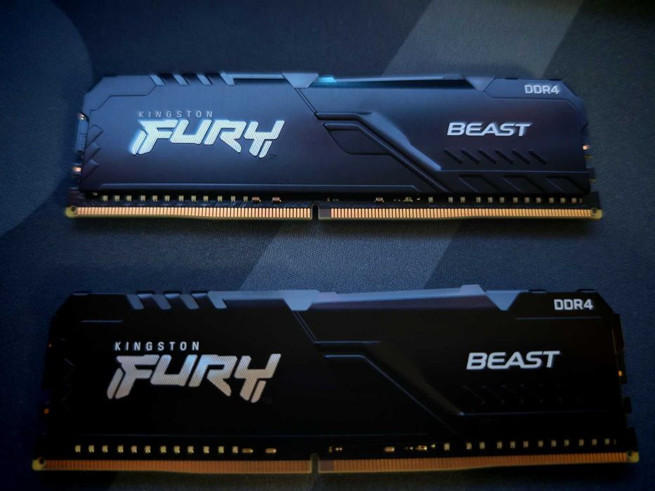 Рам памет Kingston FURY Beast RGB 64GB (2x32GB) DDR4 3600MHz