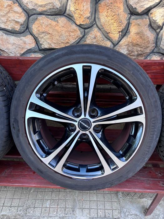 Djanti s gumi 17 5x112 Borbet Джанти с гуми 17 5х112 Борбет Оригинални