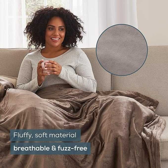 Електрическо одеяло Beurer HD 75 Cosy Taupe 180/130