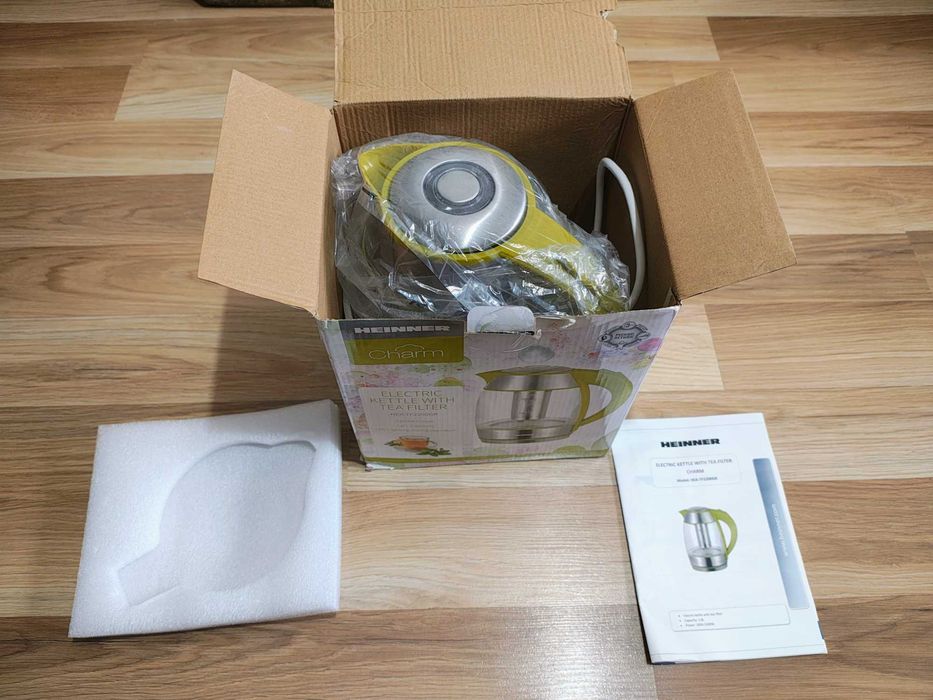 Cana fierbator inox 2200W filtru ceai