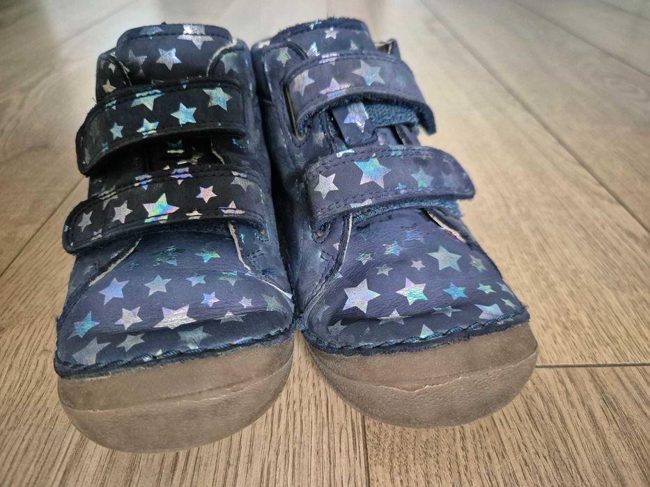 Ghete piele naturala Froddo Paix Up Stars, marimea 28 (188cm)