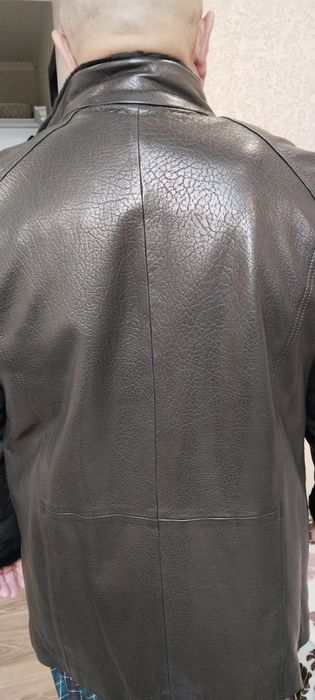 Зимние кожаные куртки