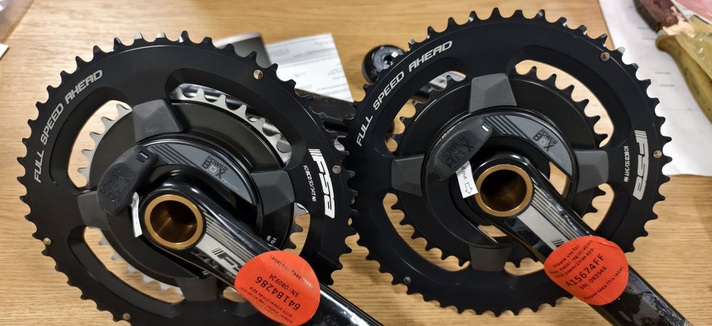 Курбели FSA Chainset POWERBOX Alloy Road 50/34 170,172.5mm НОВИ