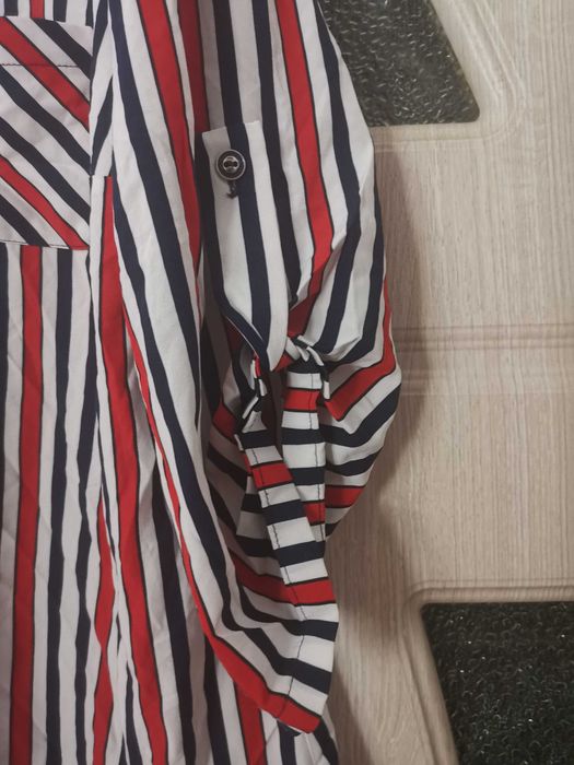 Bluza matasica cu dungi