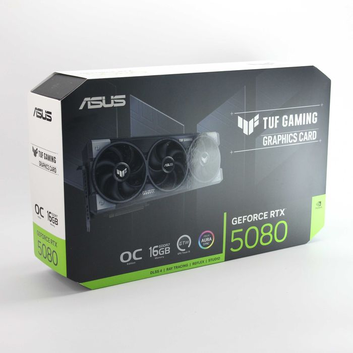 Placa Video ASUS TUF GeForce RTX 5080 - 16 Gb - OC Edition - SIGILATA