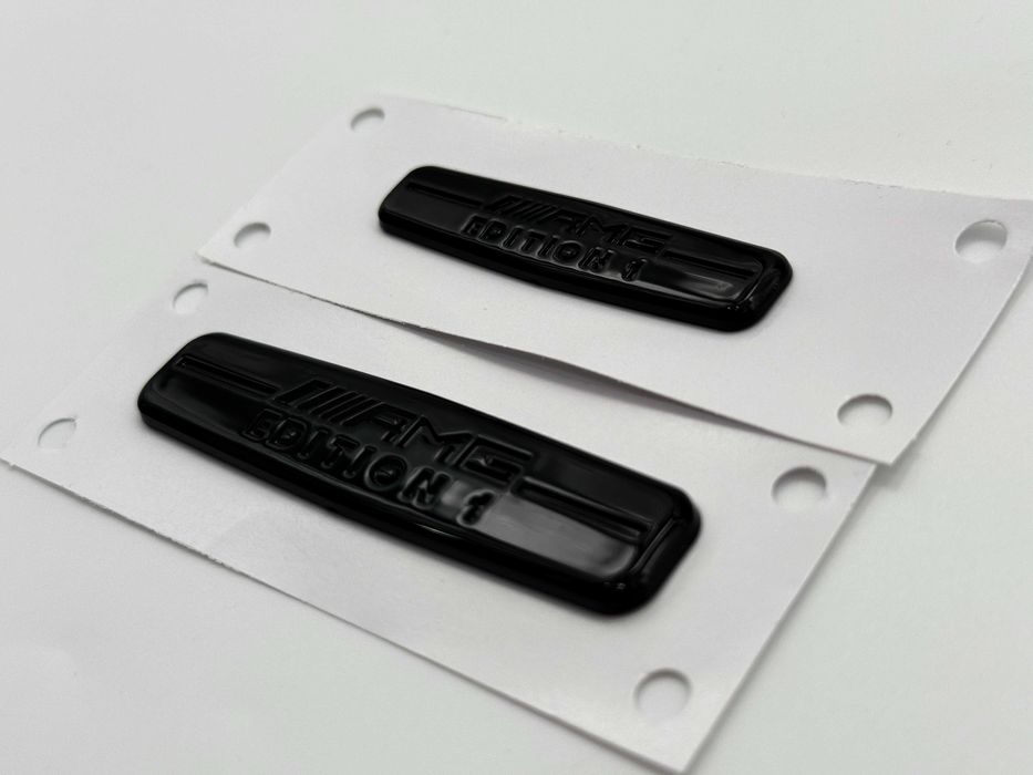 Emblema Compatibila Mercedes AMG Edition 1 negru